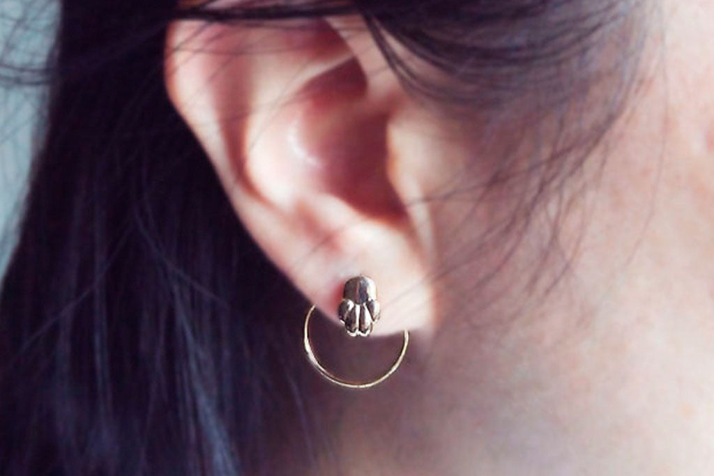 Jewelry - Cat or Dog Paw Earring - Two Perfect Souls