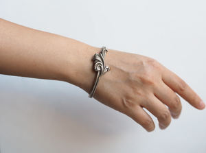 Jewelry - Acanthus Leaf Cuff Bangle - Two Perfect Souls