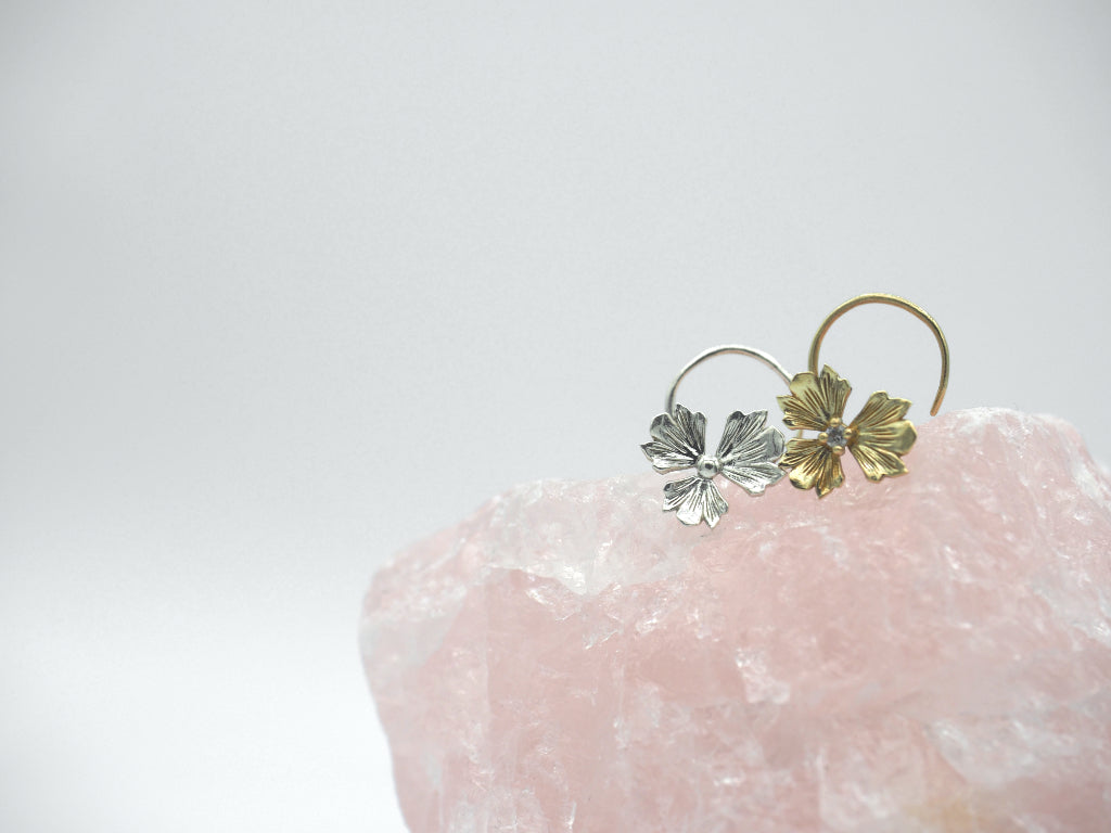 Jewelry - Trillium Backless Earring - Two Perfect Souls