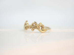 The Wisteria Stacking Ring