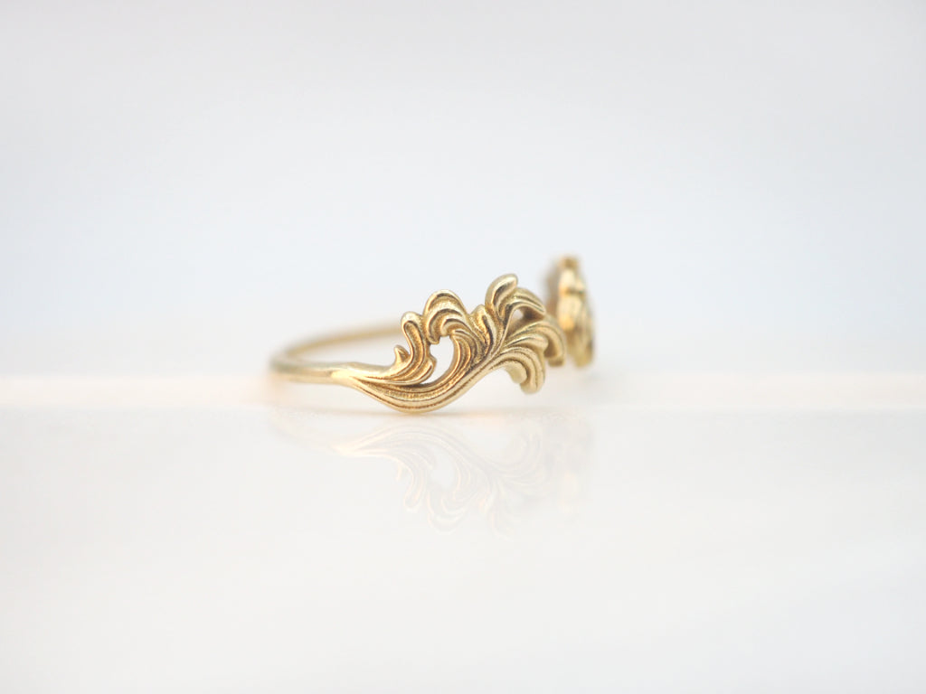 The Wisteria Stacking Ring