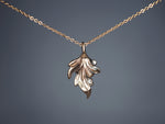 Jewelry - Woodland Wonder Leaf Charm - Two Perfect Souls